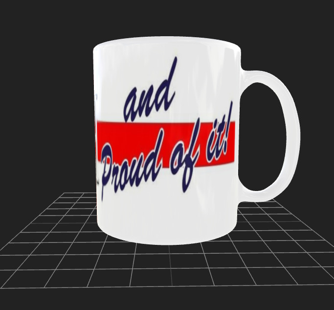 ENGLISH & Proud of It! St George's Flag England Mug SHOW YOUR PRIDE FOR ENGLAND